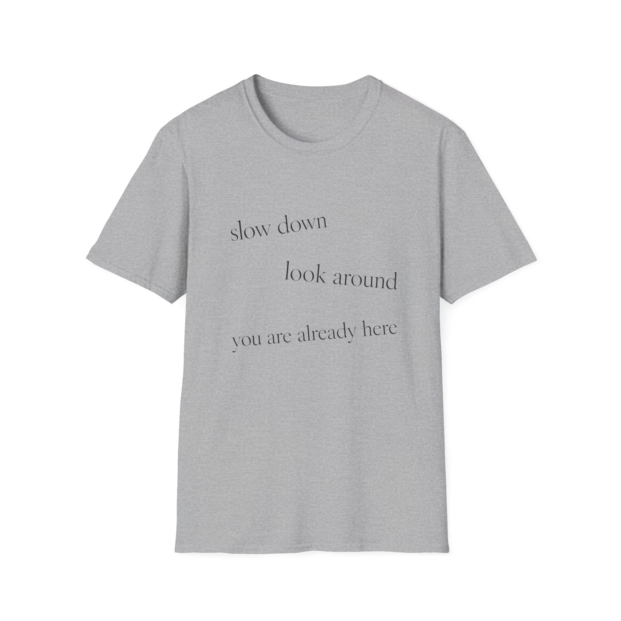Slow Down Look Around