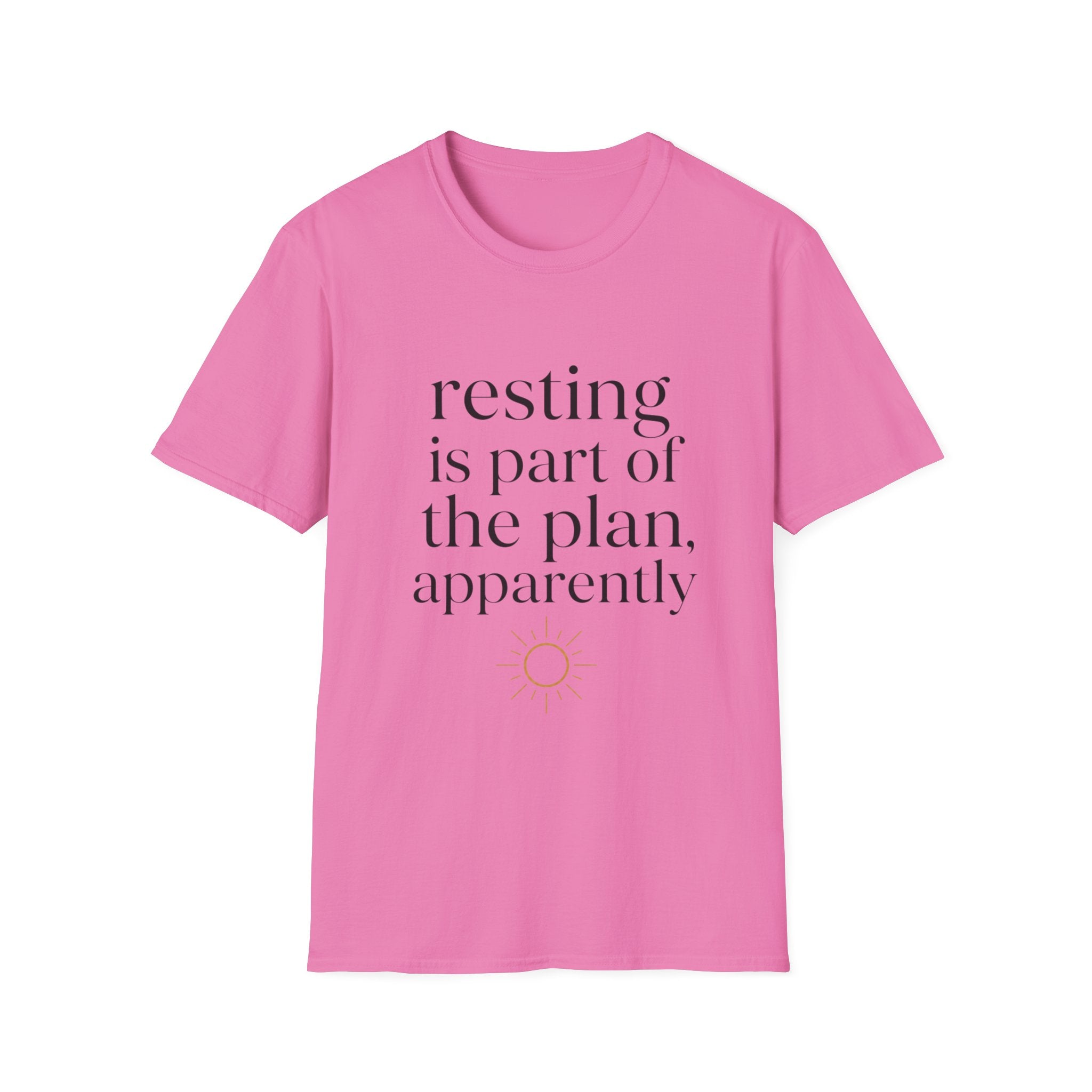 Resting Is Part of The Plan