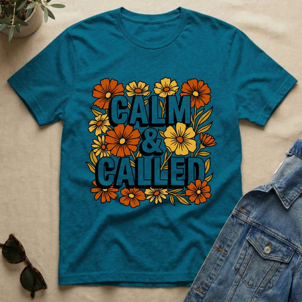 calm and called (flower edition) T-Shirt