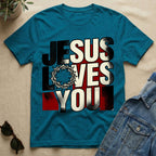 jesus loves you (crown edition) T-Shirt