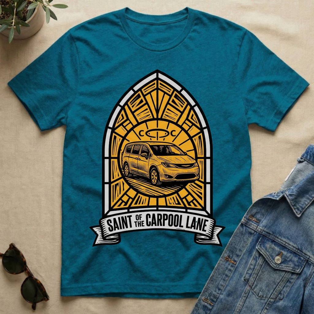 handling the carpool lane as a saint T-Shirt
