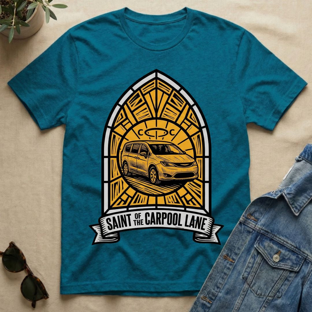 handling the carpool lane as a saint T-Shirt