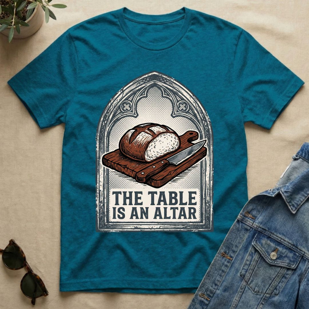 the table is an altar T-Shirt