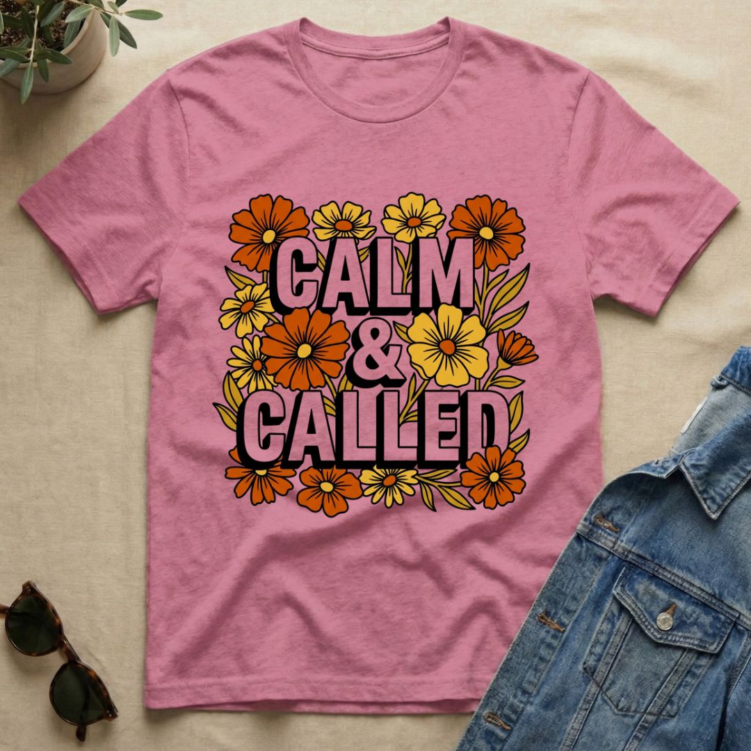calm and called (flower edition) T-Shirt