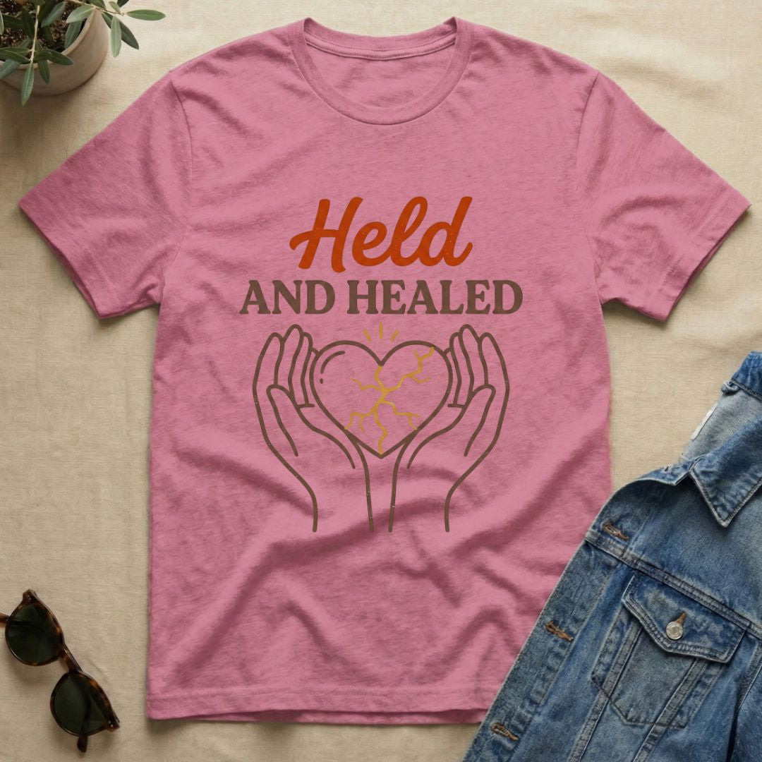 held and healed T-Shirt