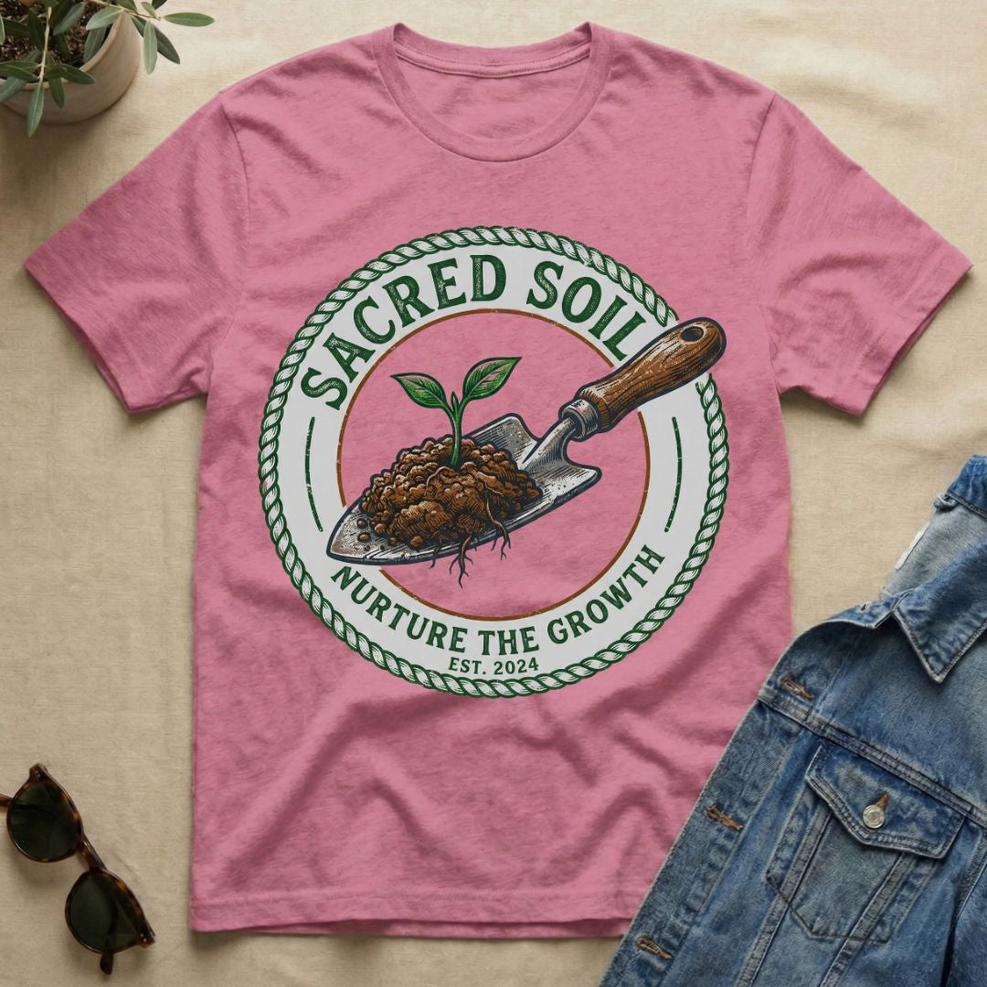 nurture the sacred soil T-Shirt