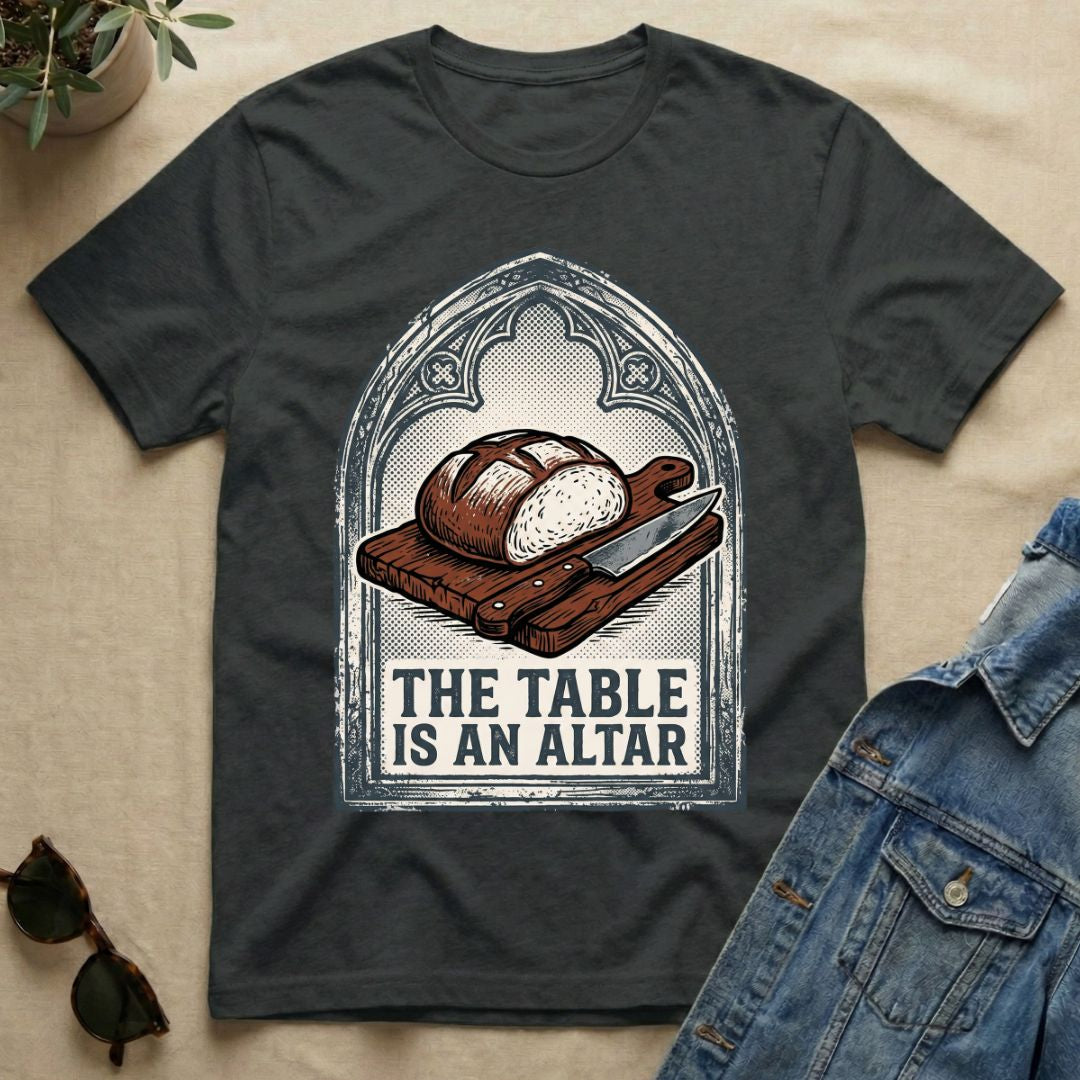 the table is an altar T-Shirt