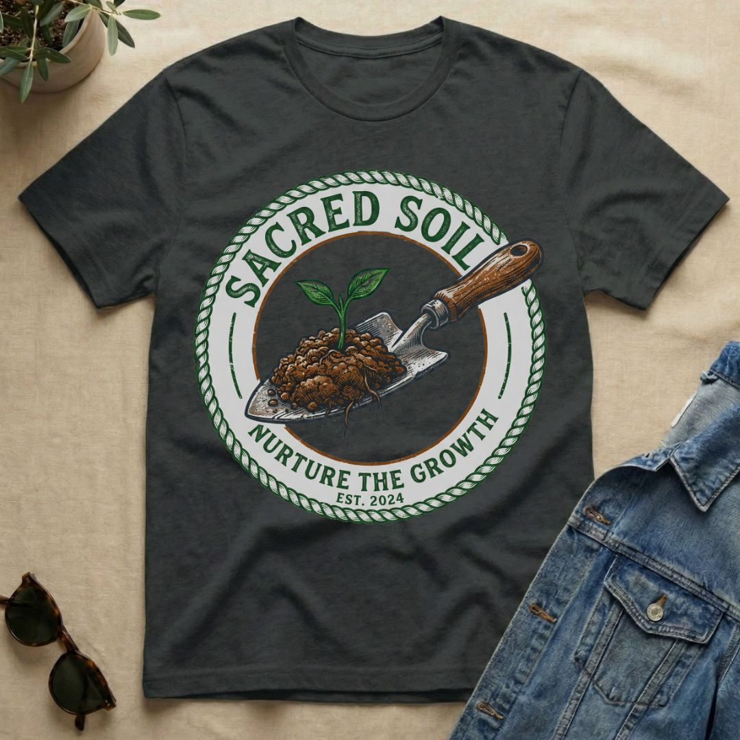 nurture the sacred soil T-Shirt