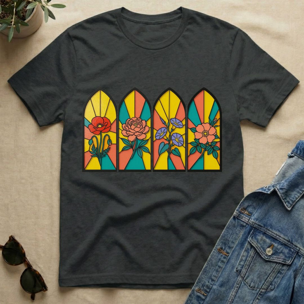 Cathedral Arches In Flower Season T-Shirt