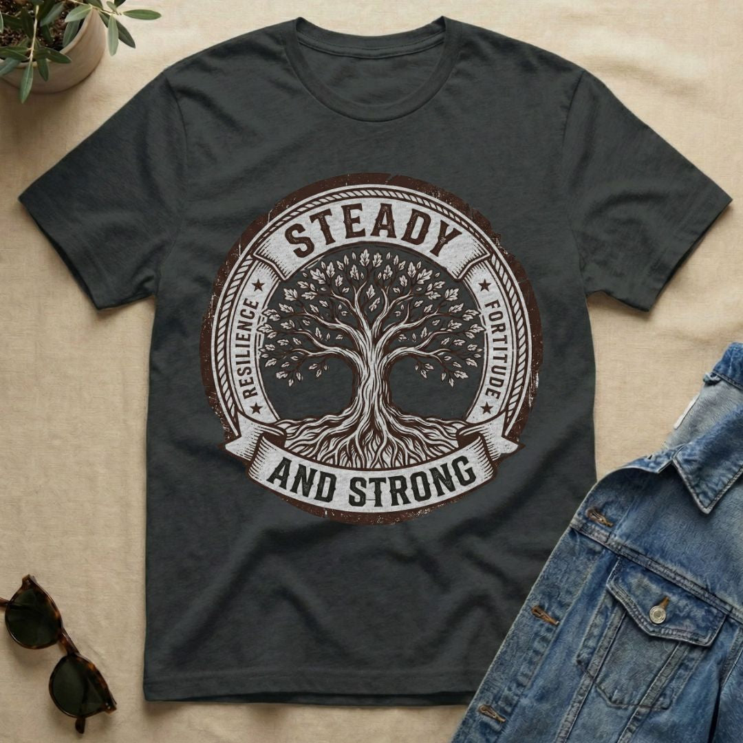 steady and strong T-Shirt