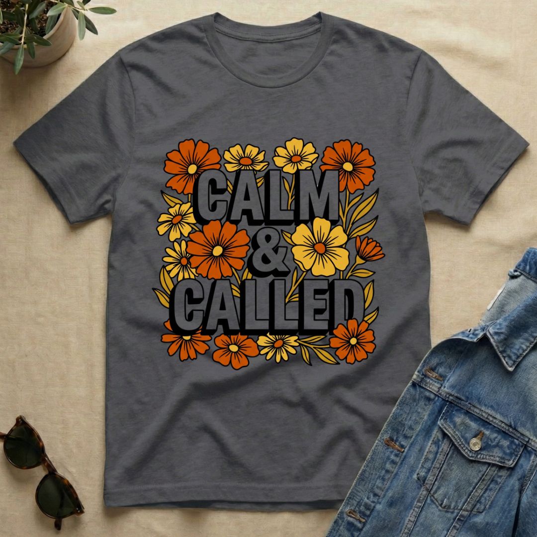 calm and called (flower edition) T-Shirt