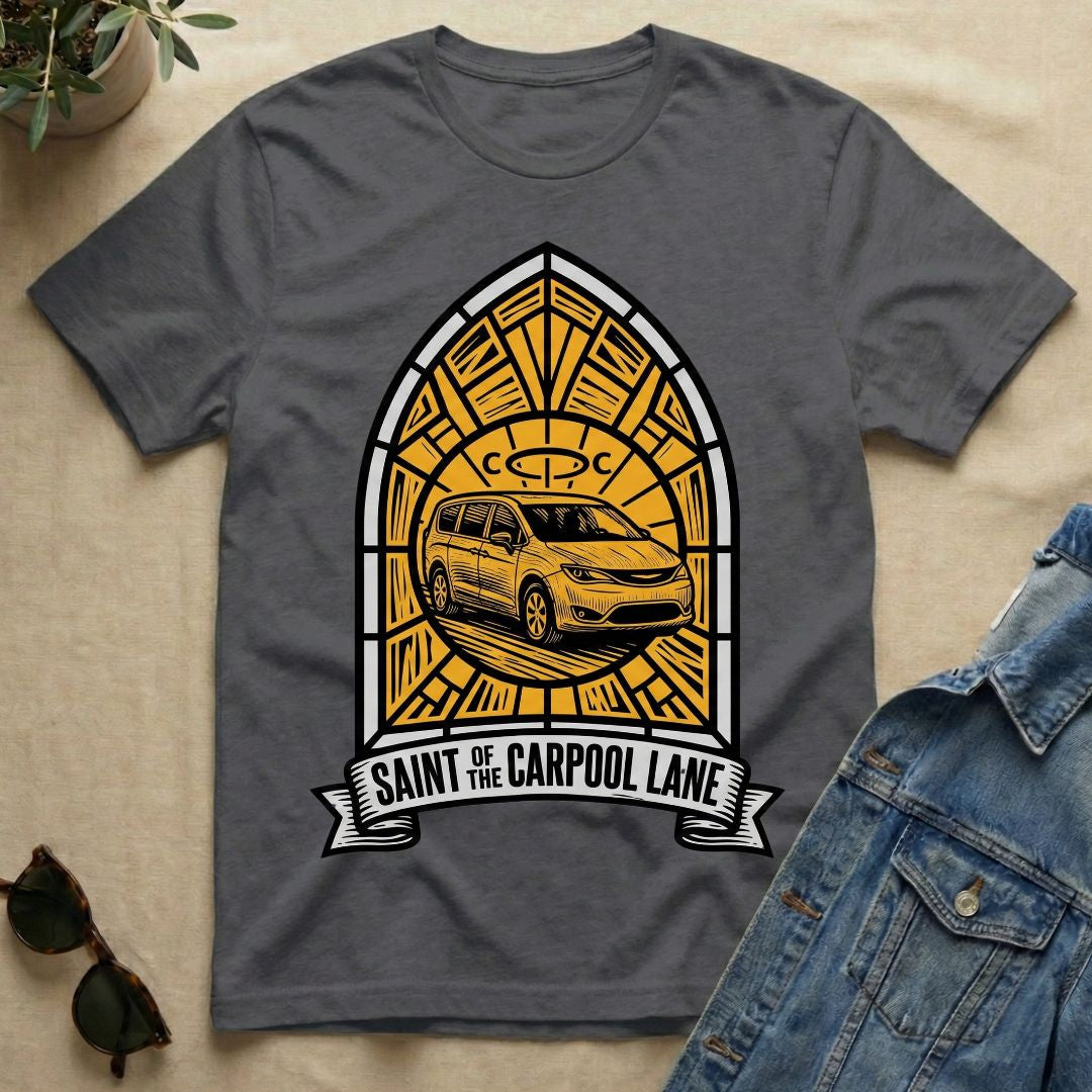 handling the carpool lane as a saint T-Shirt