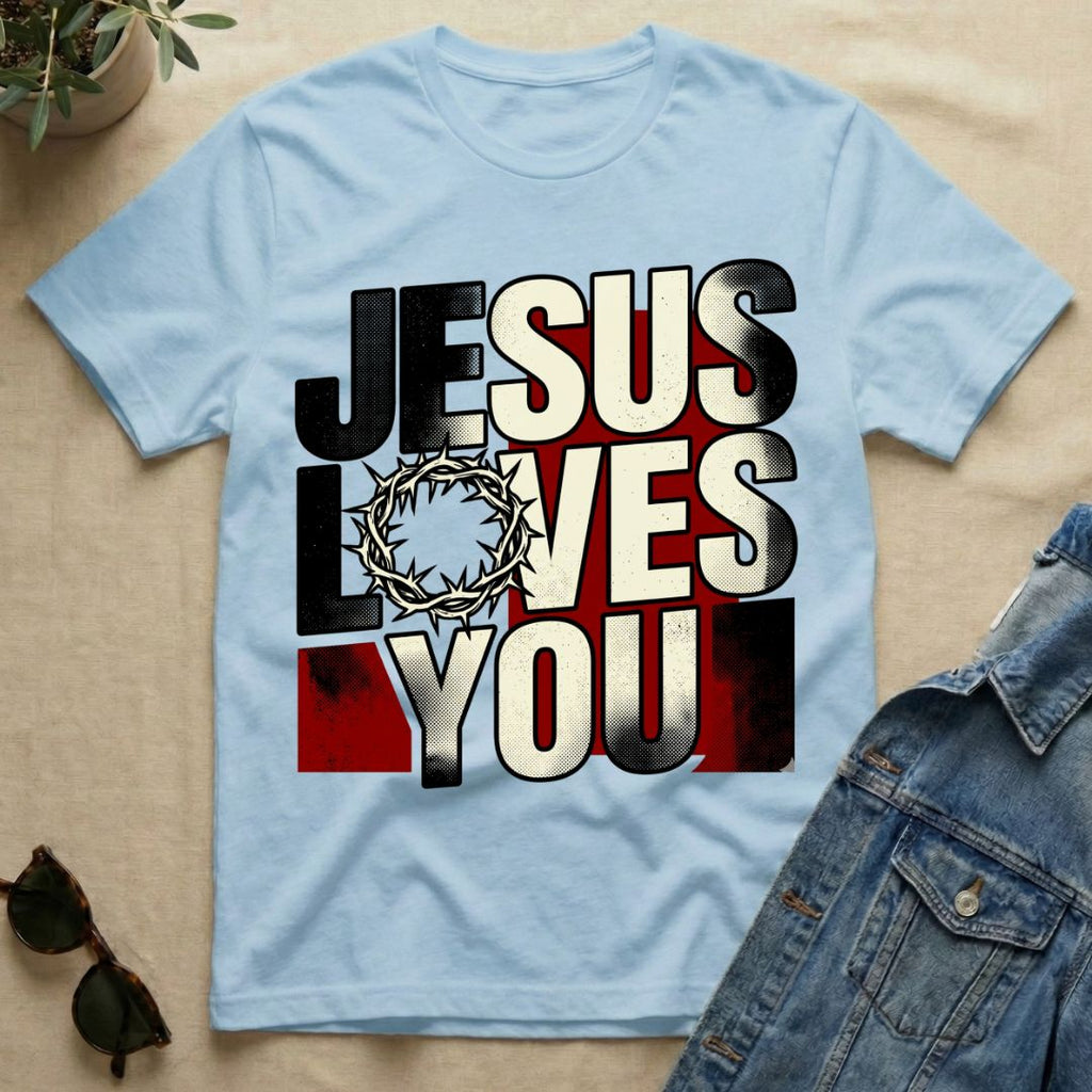 jesus loves you (crown edition) T-Shirt
