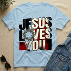 jesus loves you (crown edition) T-Shirt