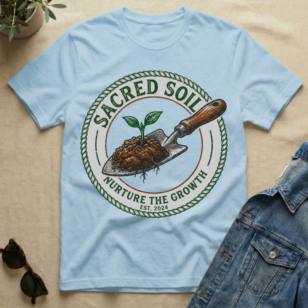 nurture the sacred soil T-Shirt