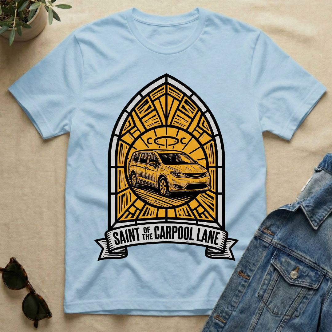 handling the carpool lane as a saint T-Shirt