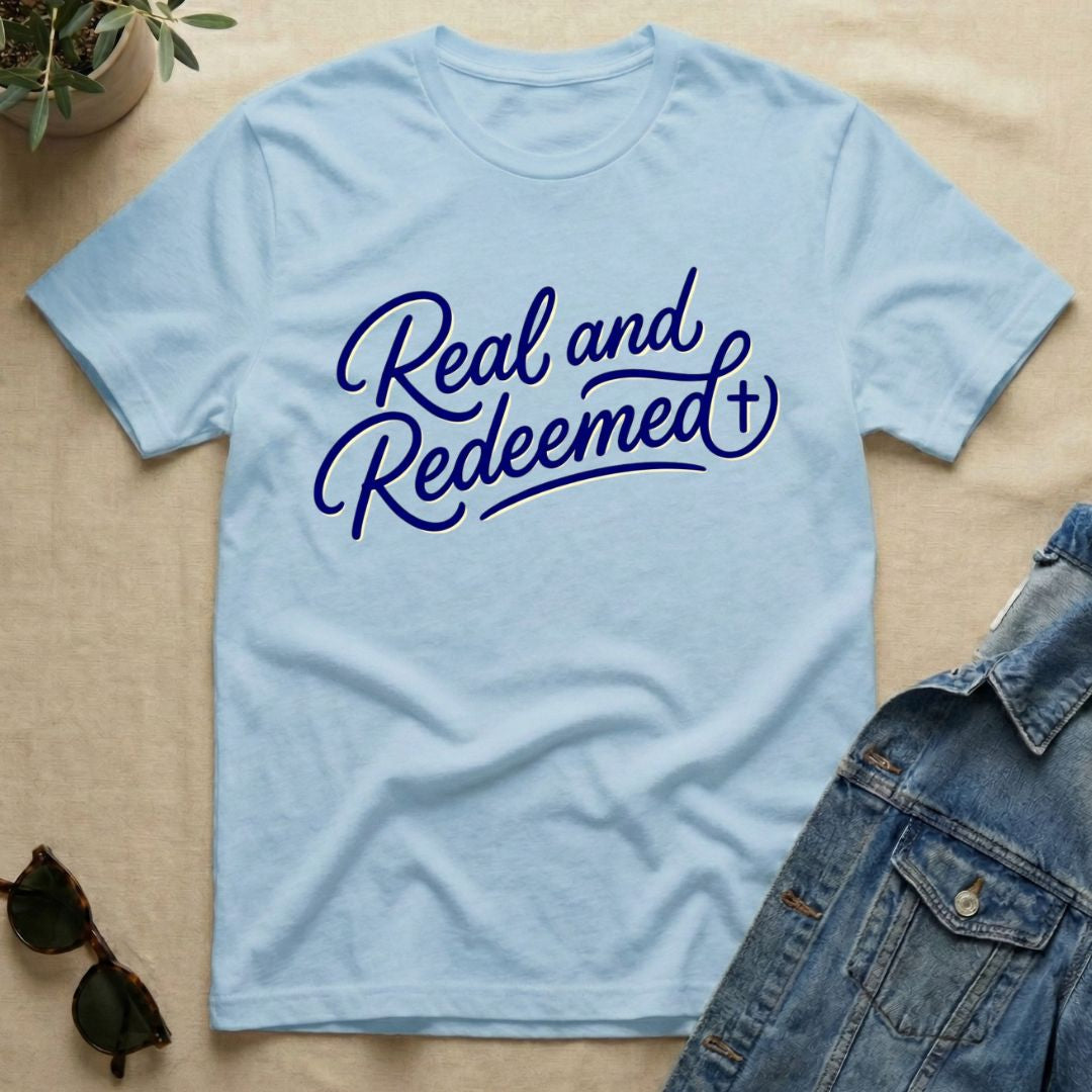 Real & Redeemed (Cross Edition) T-Shirt