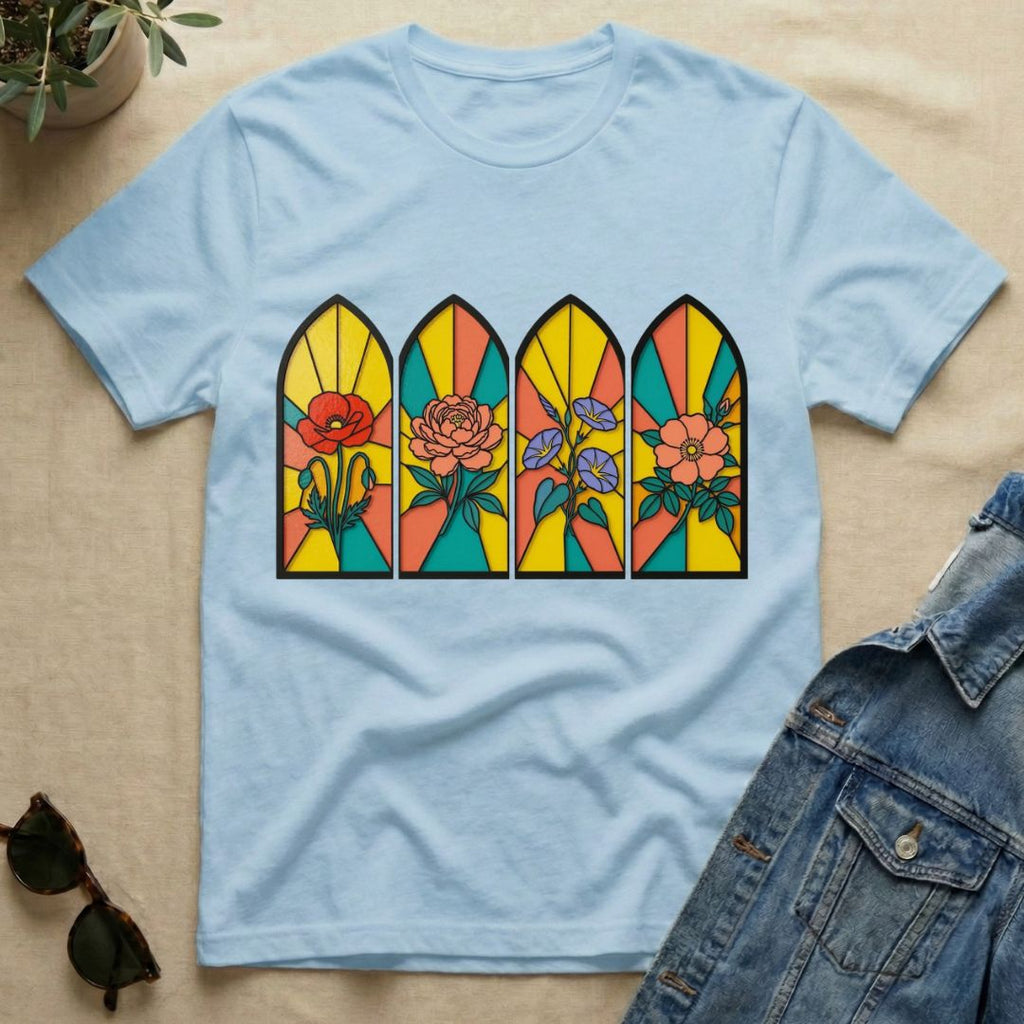 Cathedral Arches In Flower Season T-Shirt