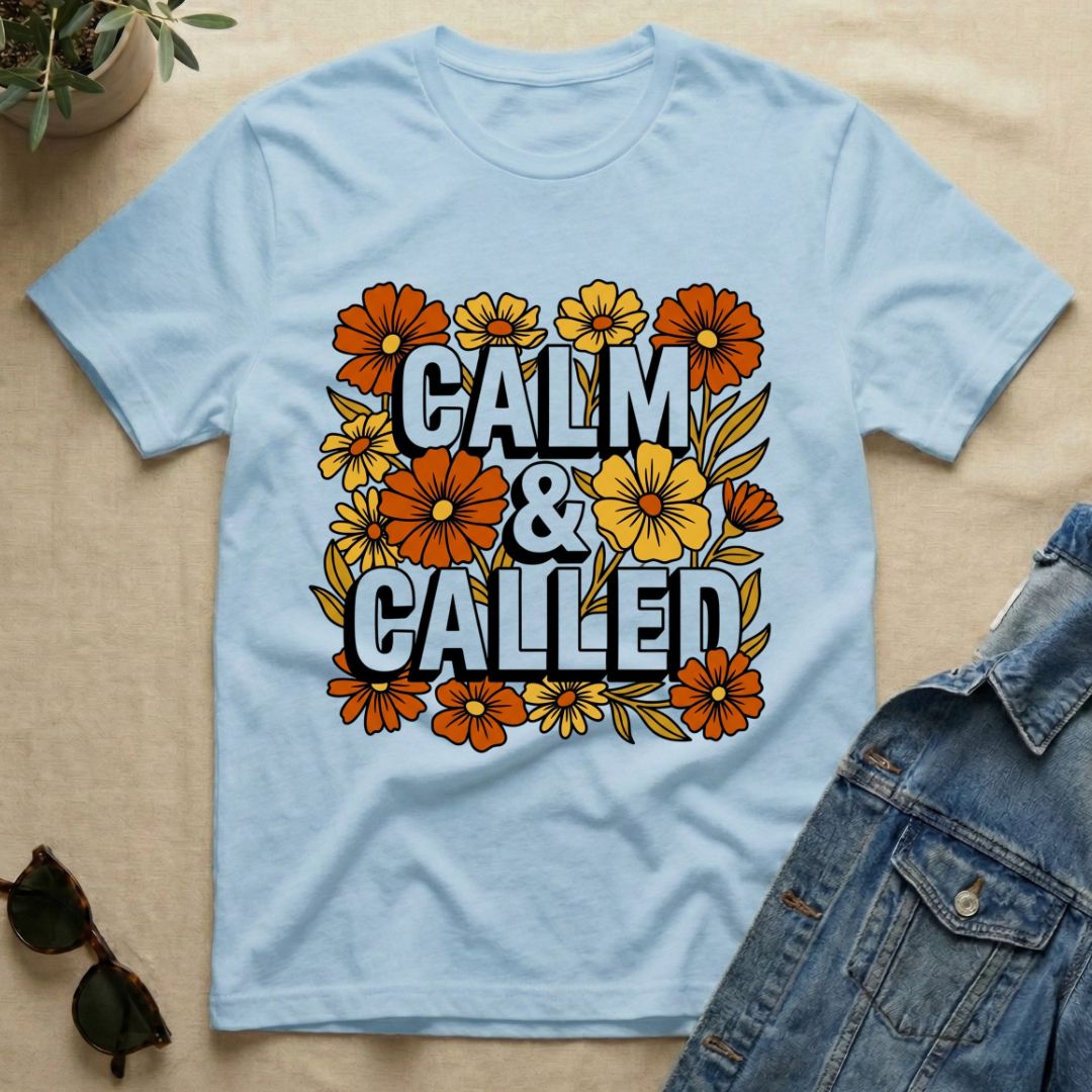 calm and called (flower edition) T-Shirt