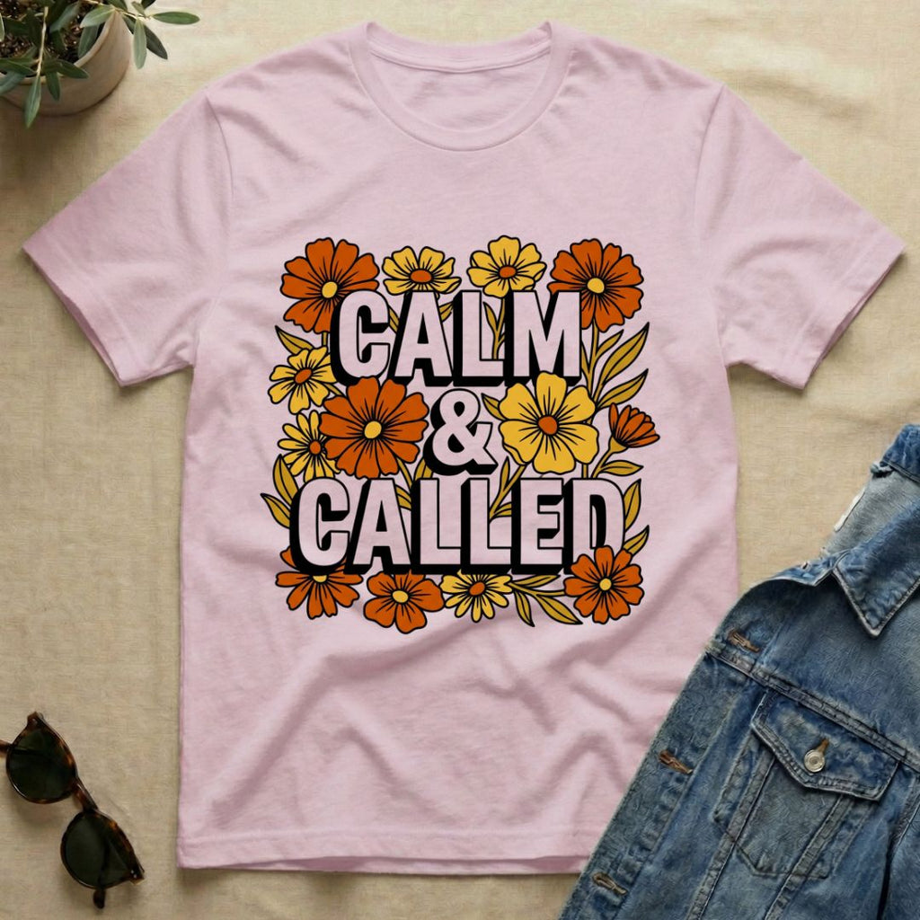 calm and called (flower edition) T-Shirt