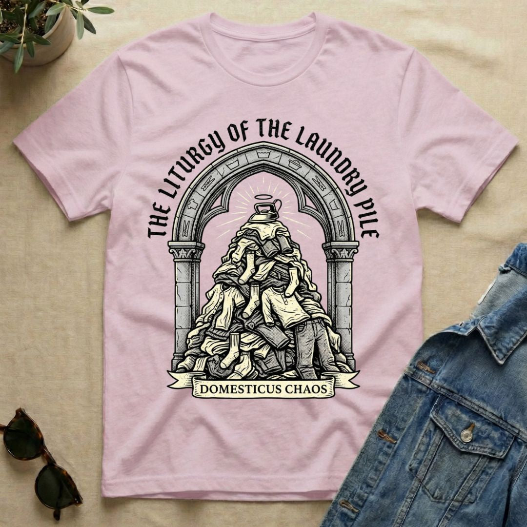 the liturgy of the laundry pile T-Shirt