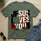 jesus loves you (crown edition) T-Shirt