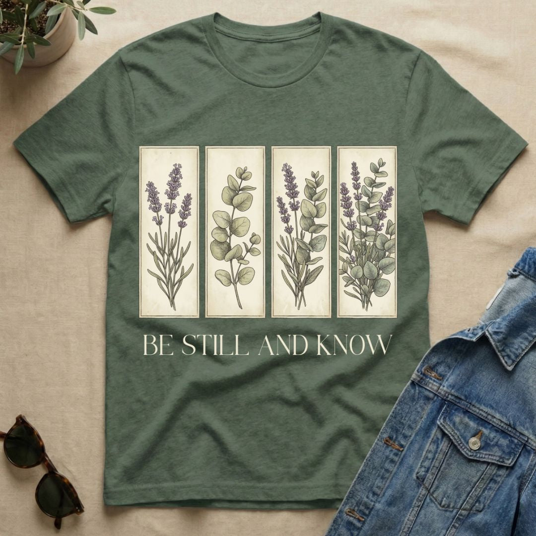 Be Still And Know (Vintage Edition) T-Shirt