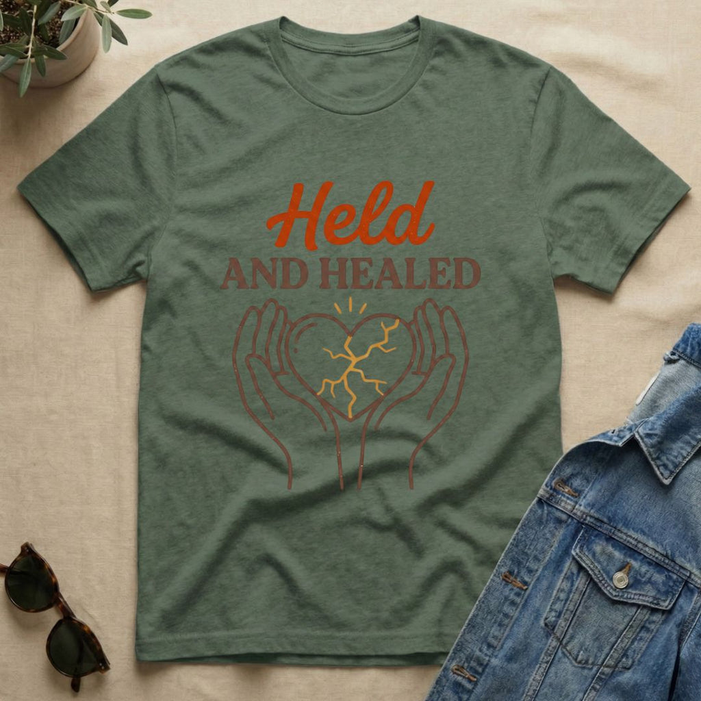 held and healed T-Shirt