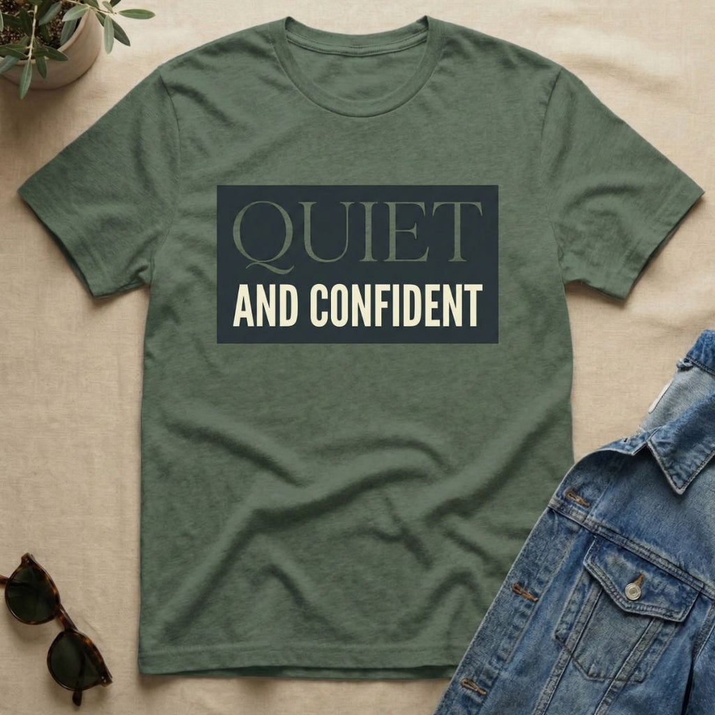 quiet and confident T-Shirt