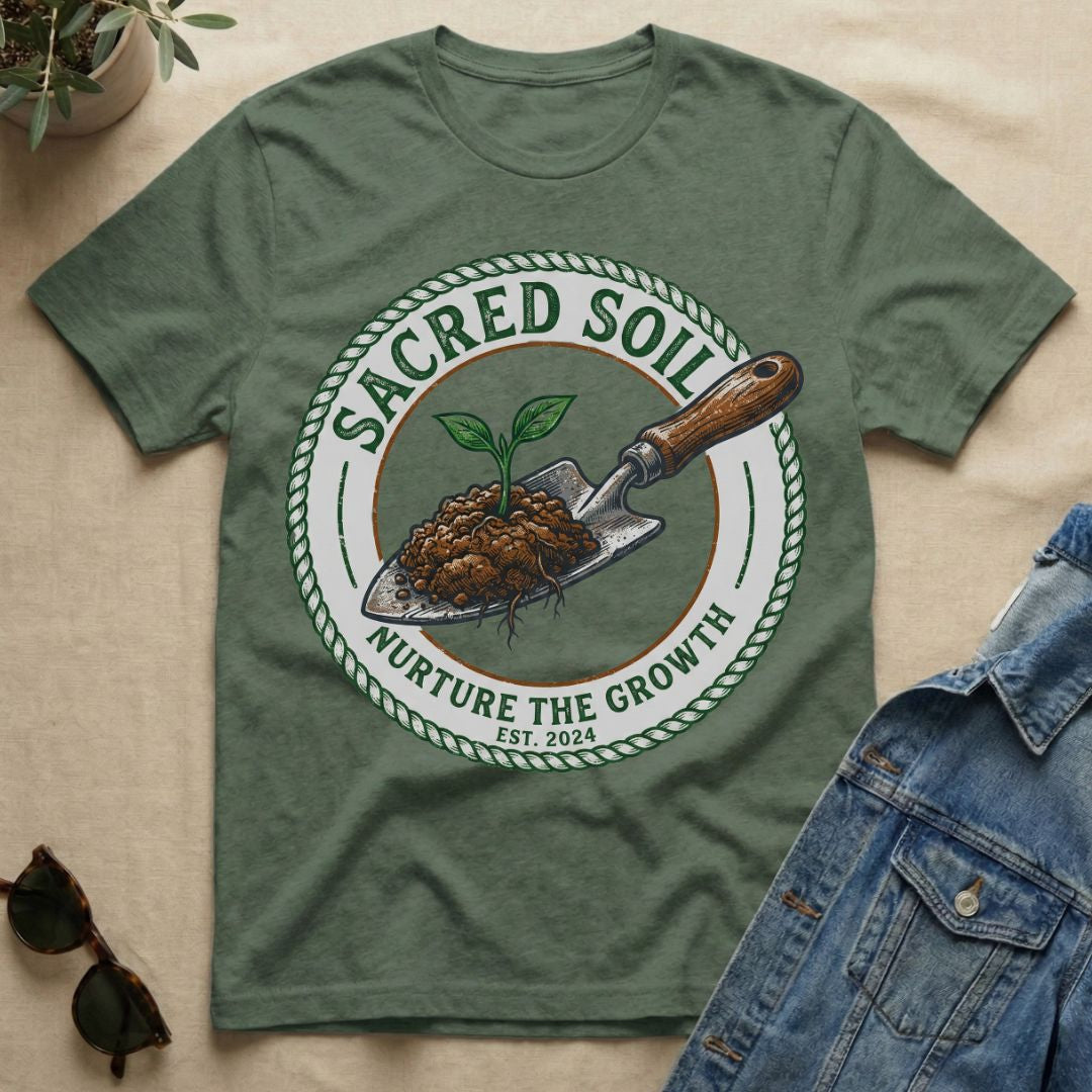 nurture the sacred soil T-Shirt