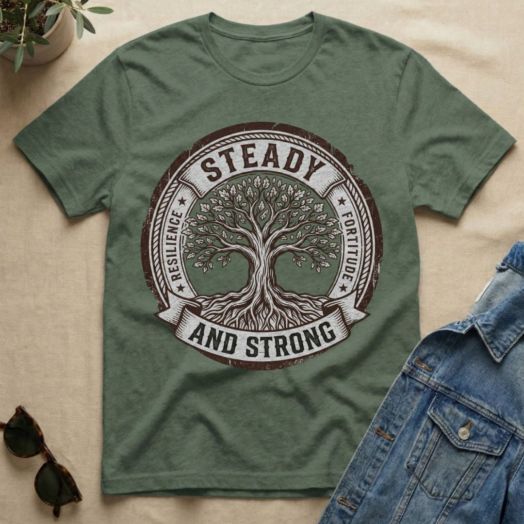 steady and strong T-Shirt