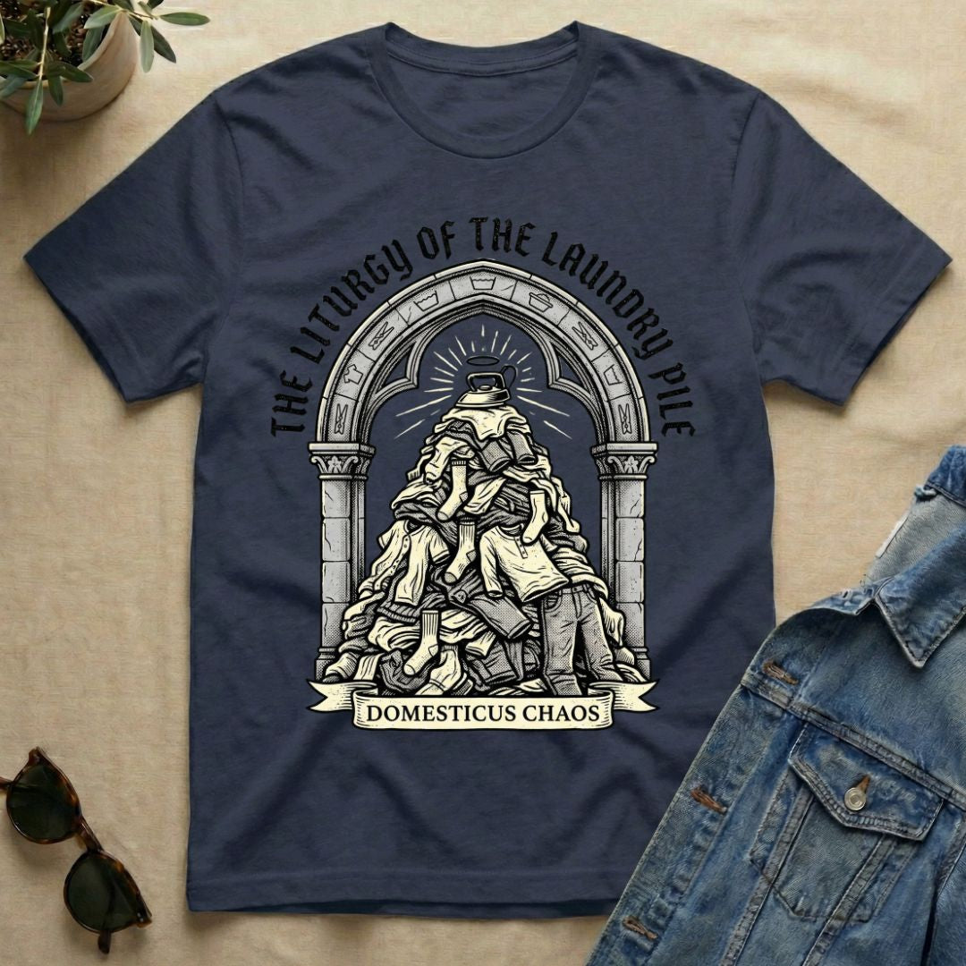the liturgy of the laundry pile T-Shirt