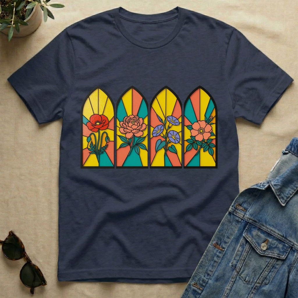Cathedral Arches In Flower Season T-Shirt