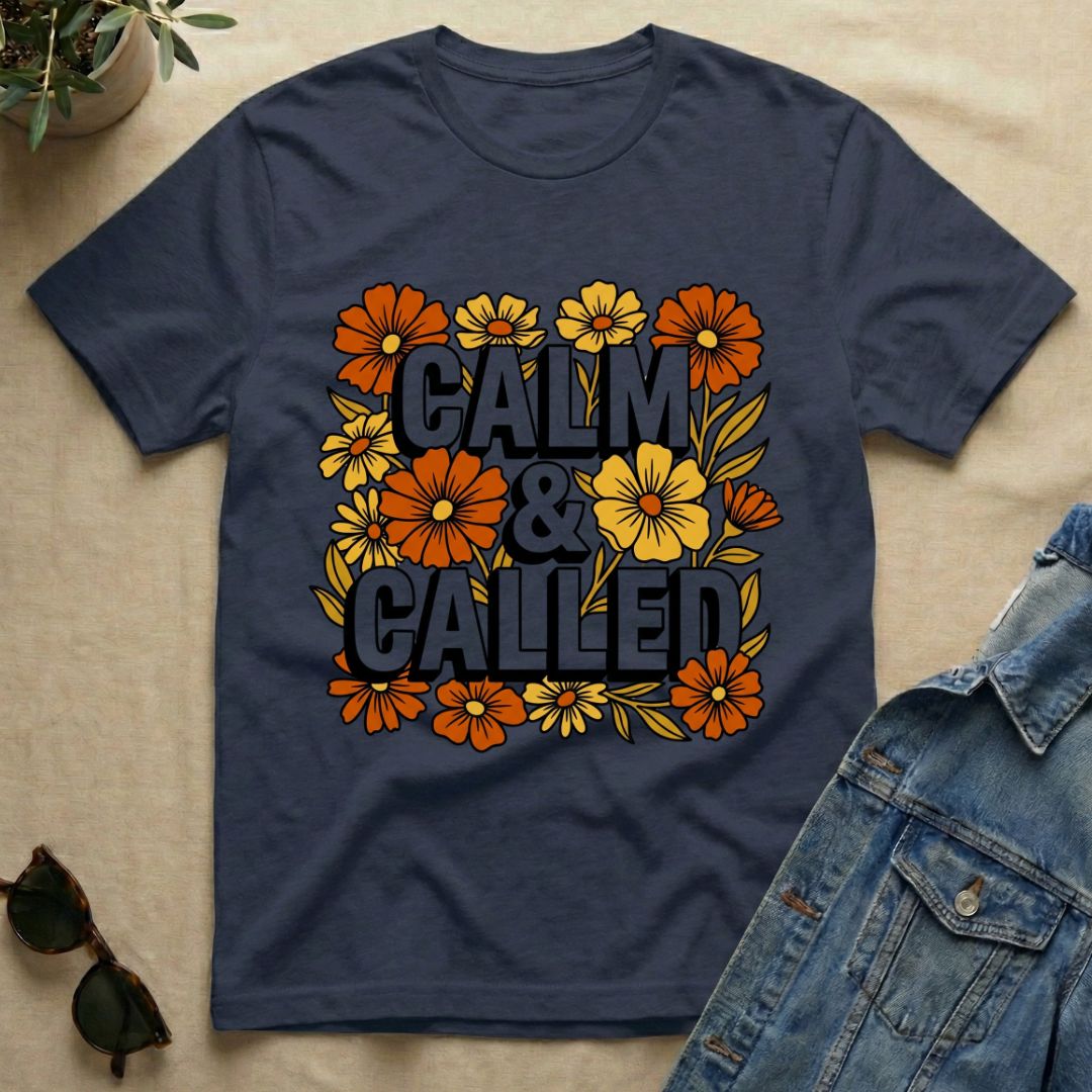 calm and called (flower edition) T-Shirt