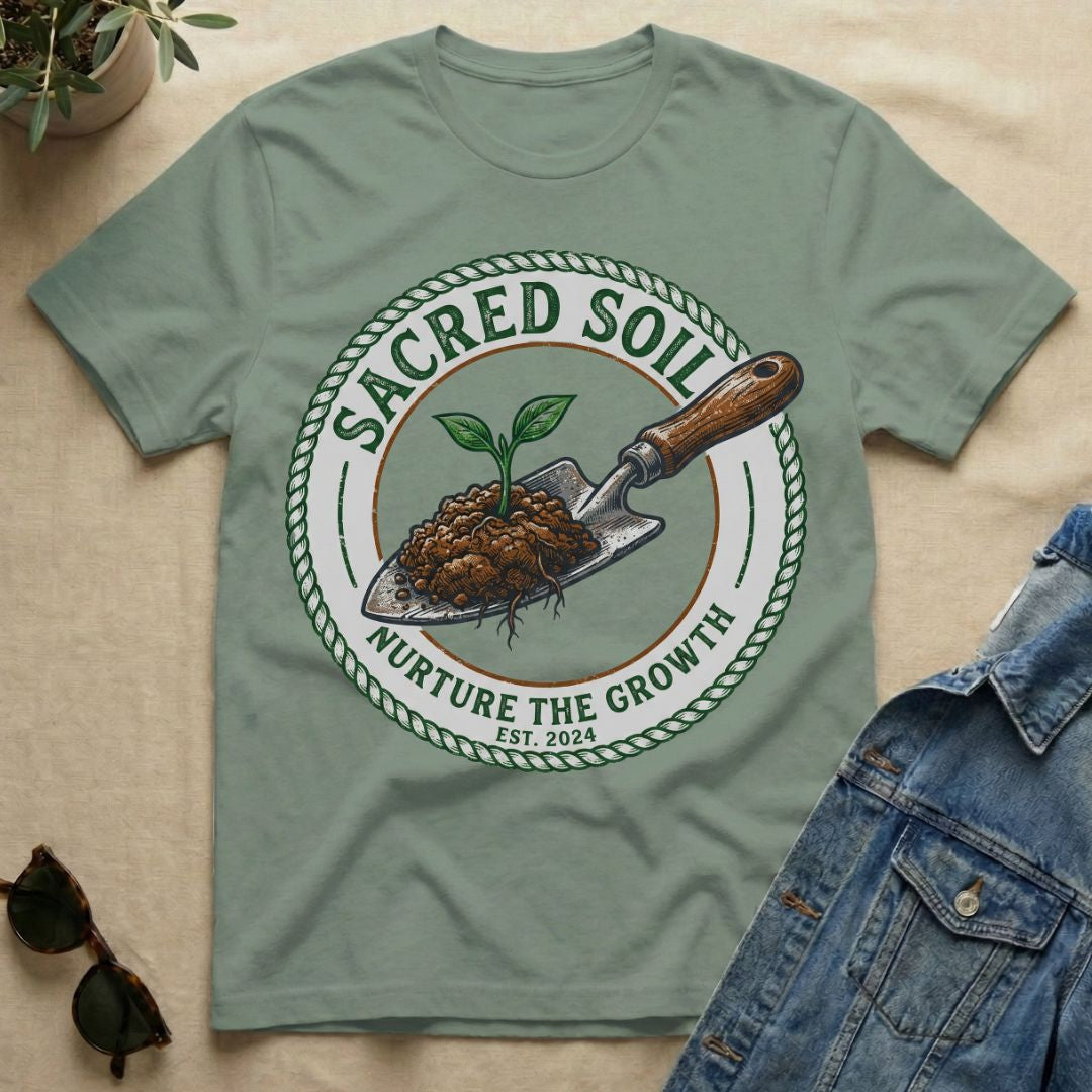 nurture the sacred soil T-Shirt