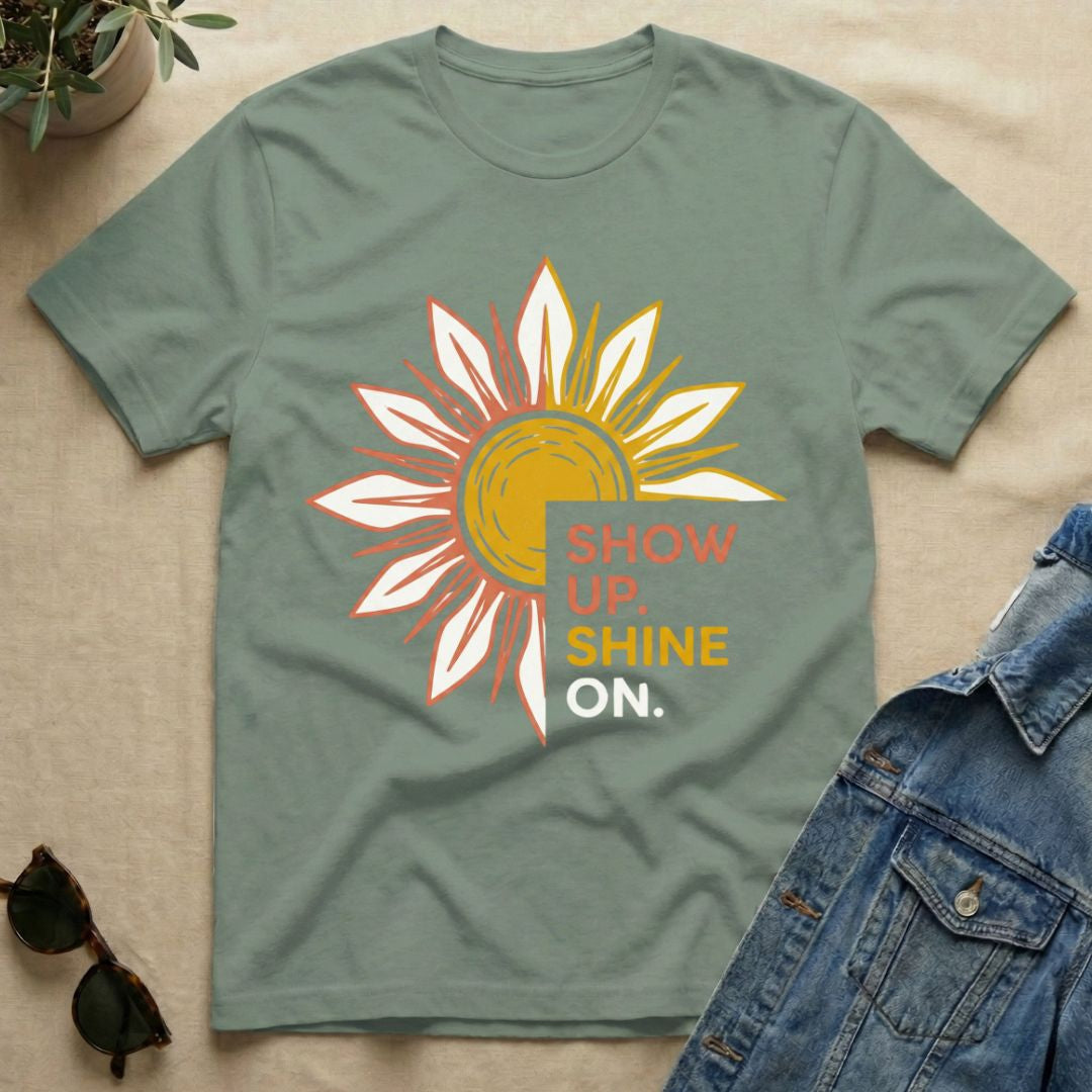 Show Up Shine On T-Shirt