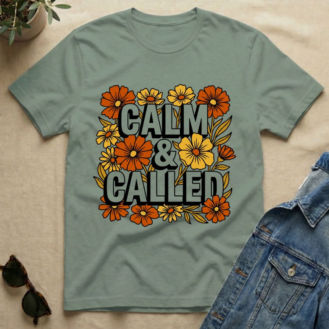 calm and called (flower edition) T-Shirt