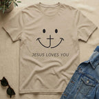jesus loves you smiley T-Shirt