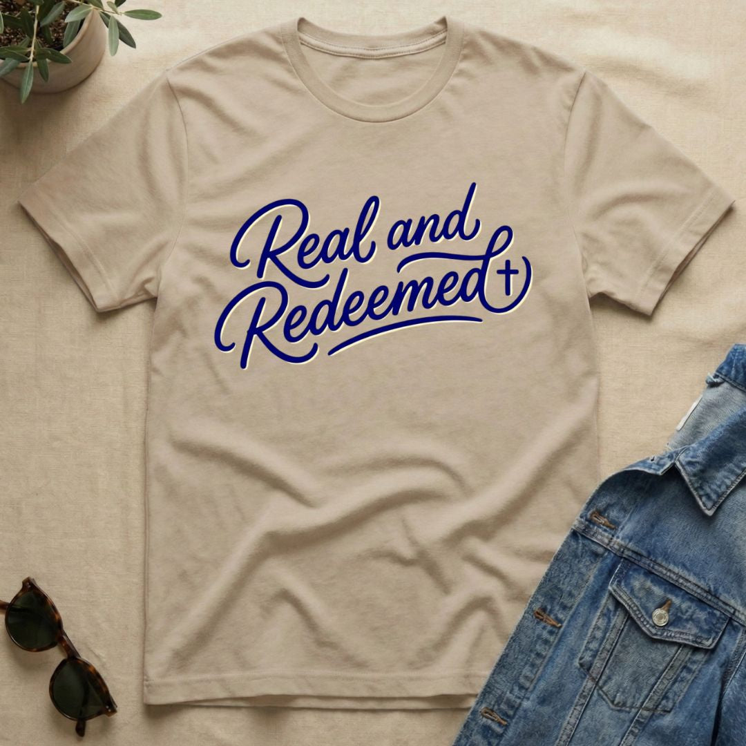Real & Redeemed (Cross Edition) T-Shirt