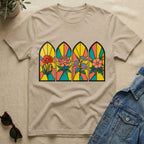 Cathedral Arches In Flower Season T-Shirt