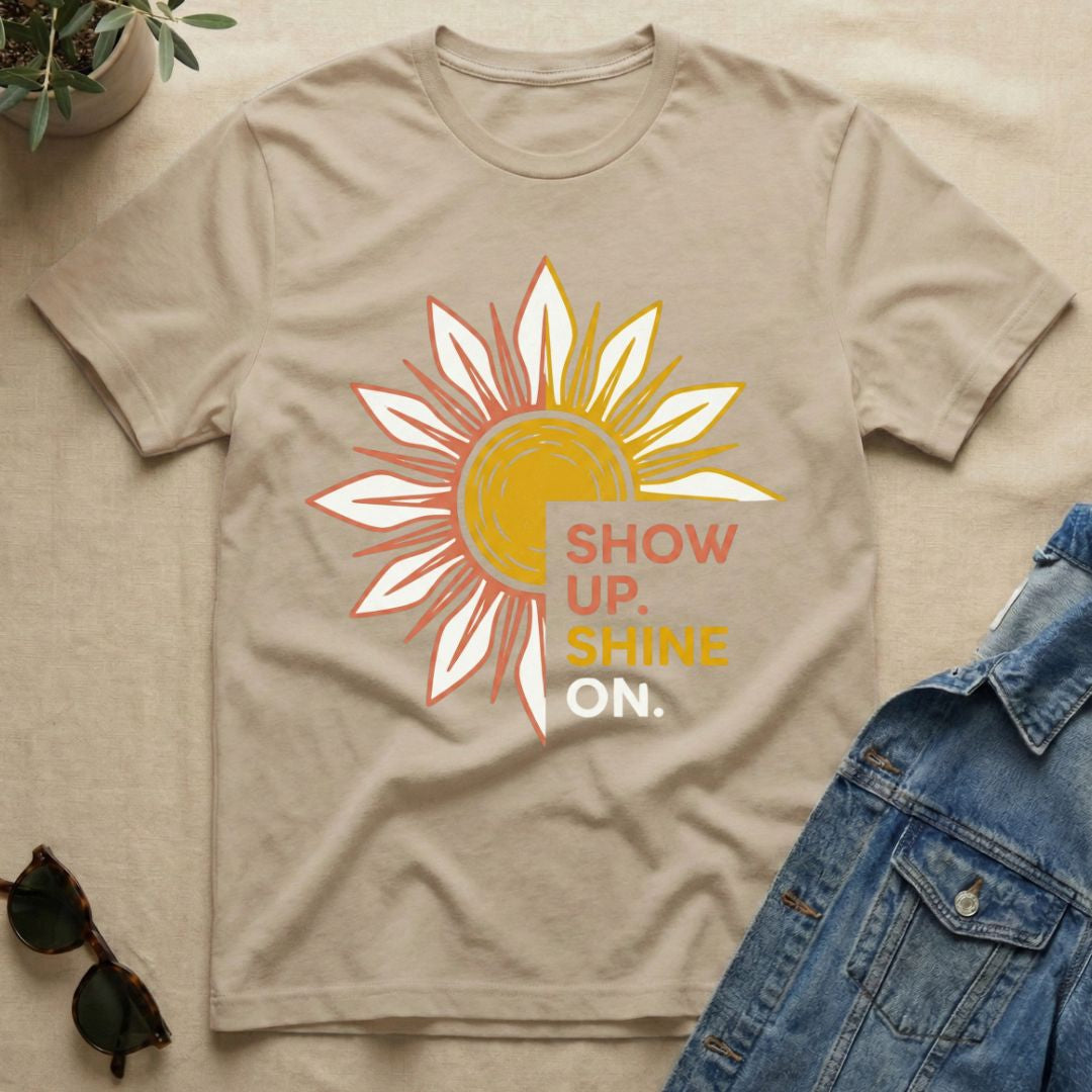Show Up Shine On T-Shirt