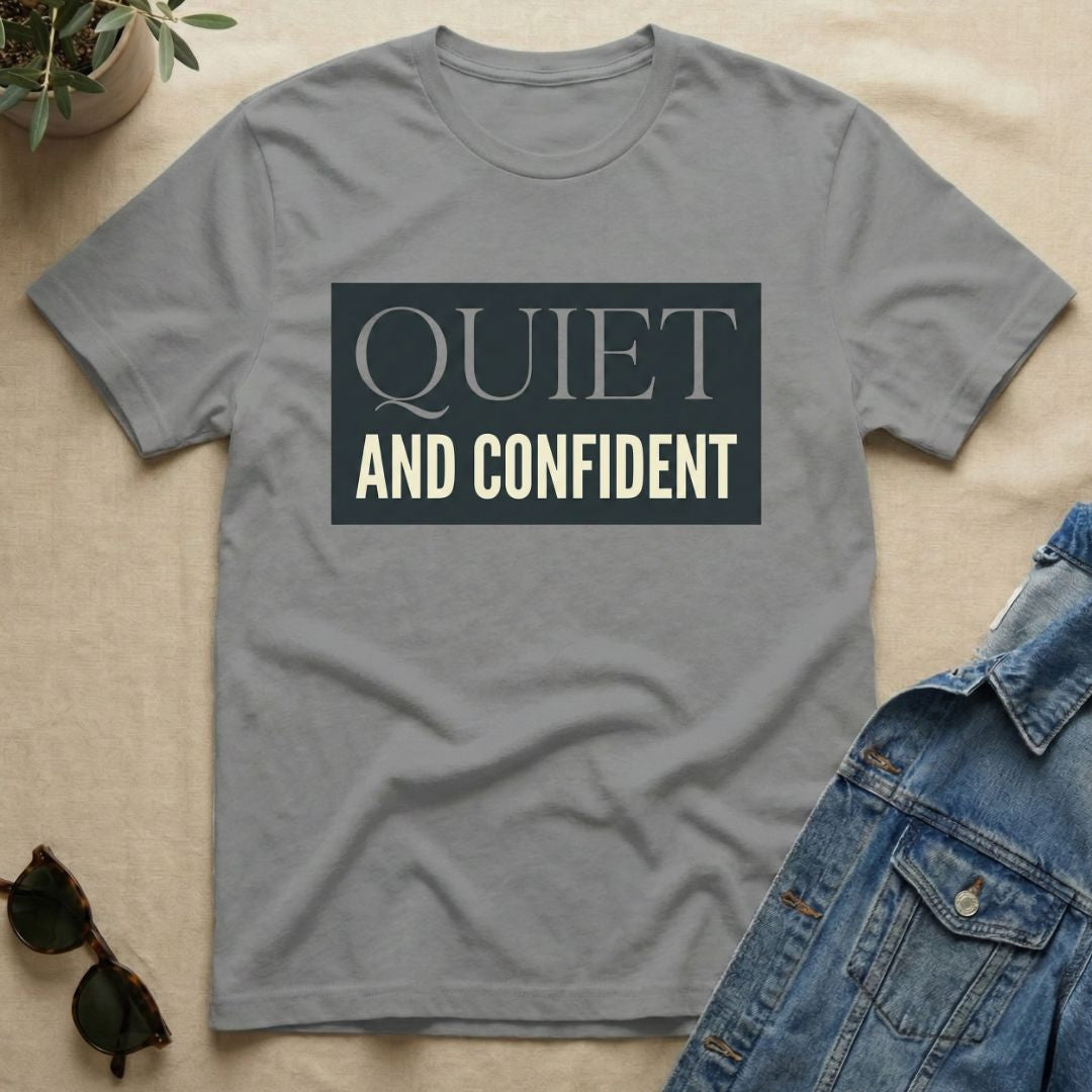 quiet and confident T-Shirt