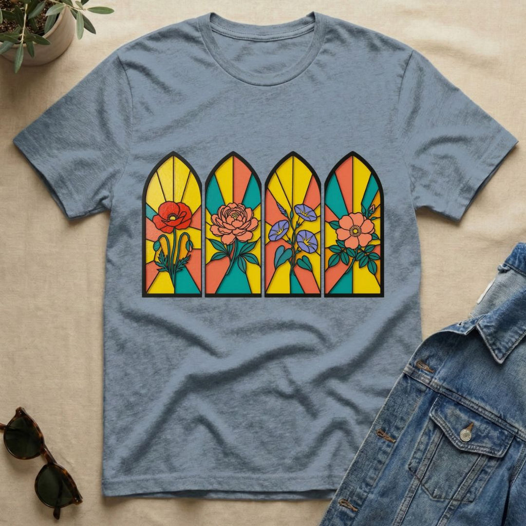 Cathedral Arches In Flower Season T-Shirt
