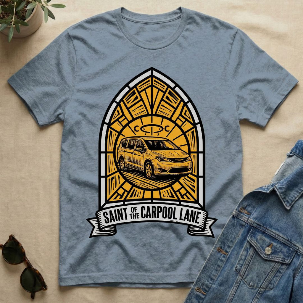 handling the carpool lane as a saint T-Shirt