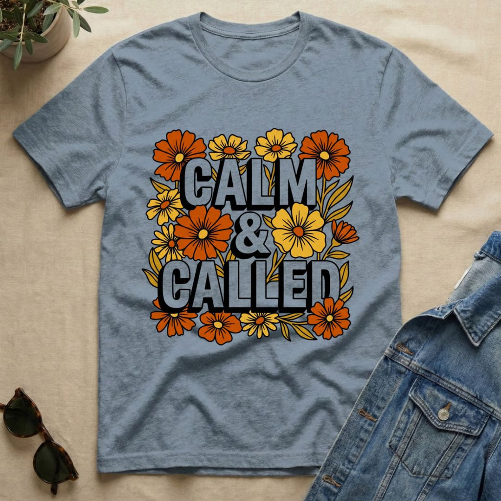 calm and called (flower edition) T-Shirt