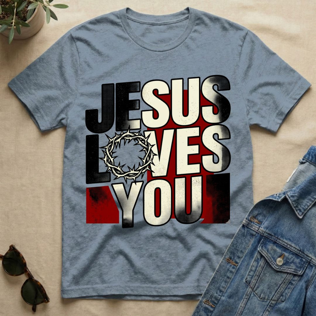 jesus loves you (crown edition) T-Shirt
