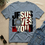jesus loves you (crown edition) T-Shirt