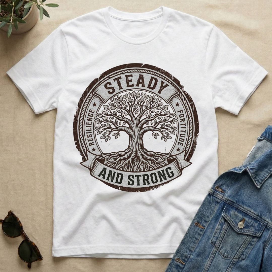 steady and strong T-Shirt