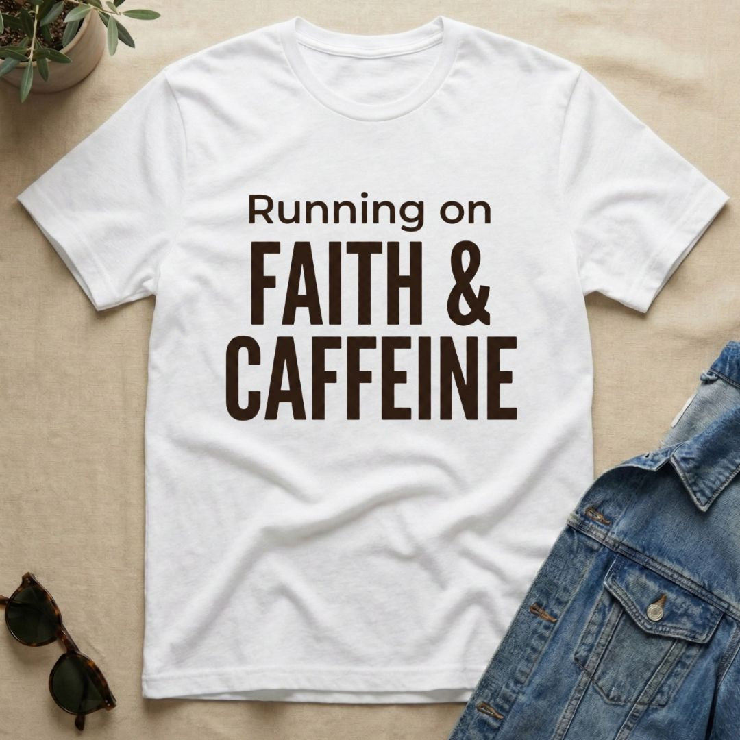 Running On Faith & Caffeine T-Shirt