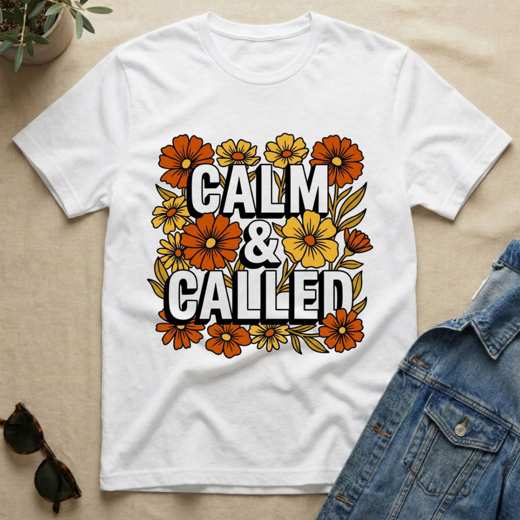 calm and called (flower edition) T-Shirt